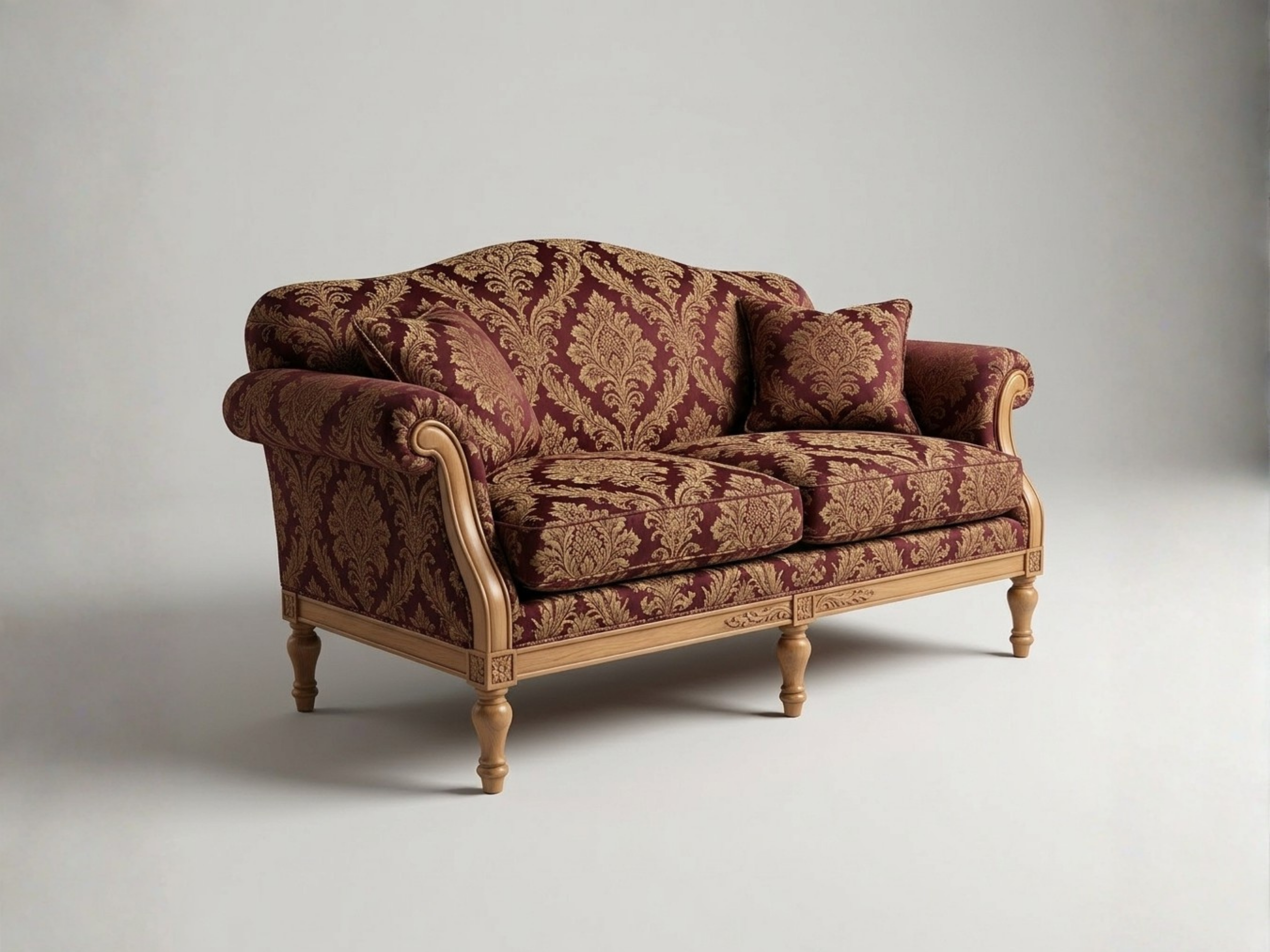 Ahşap mobilya ayağı — modern konik model