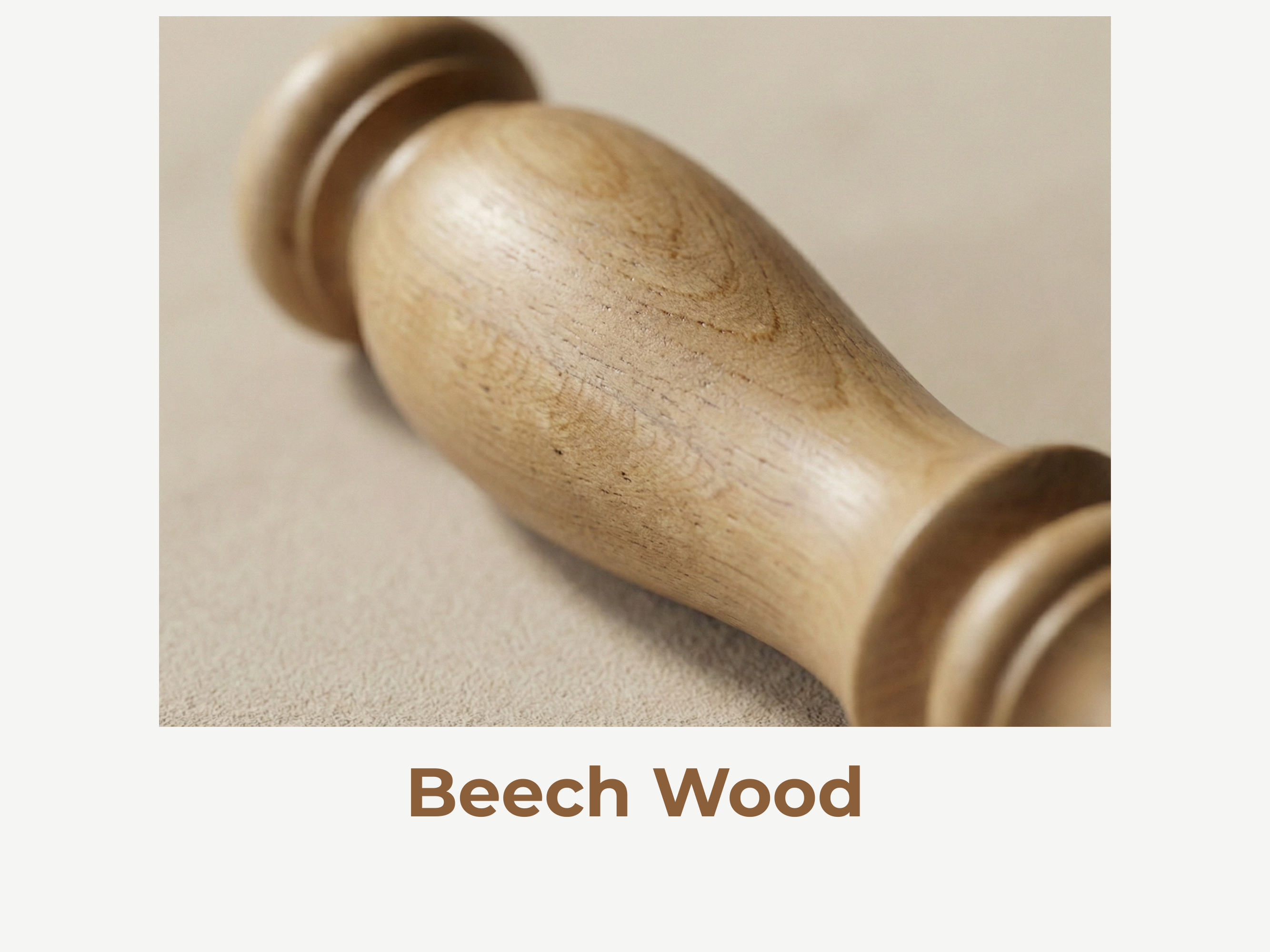 Ahşap mobilya ayağı — profil detay