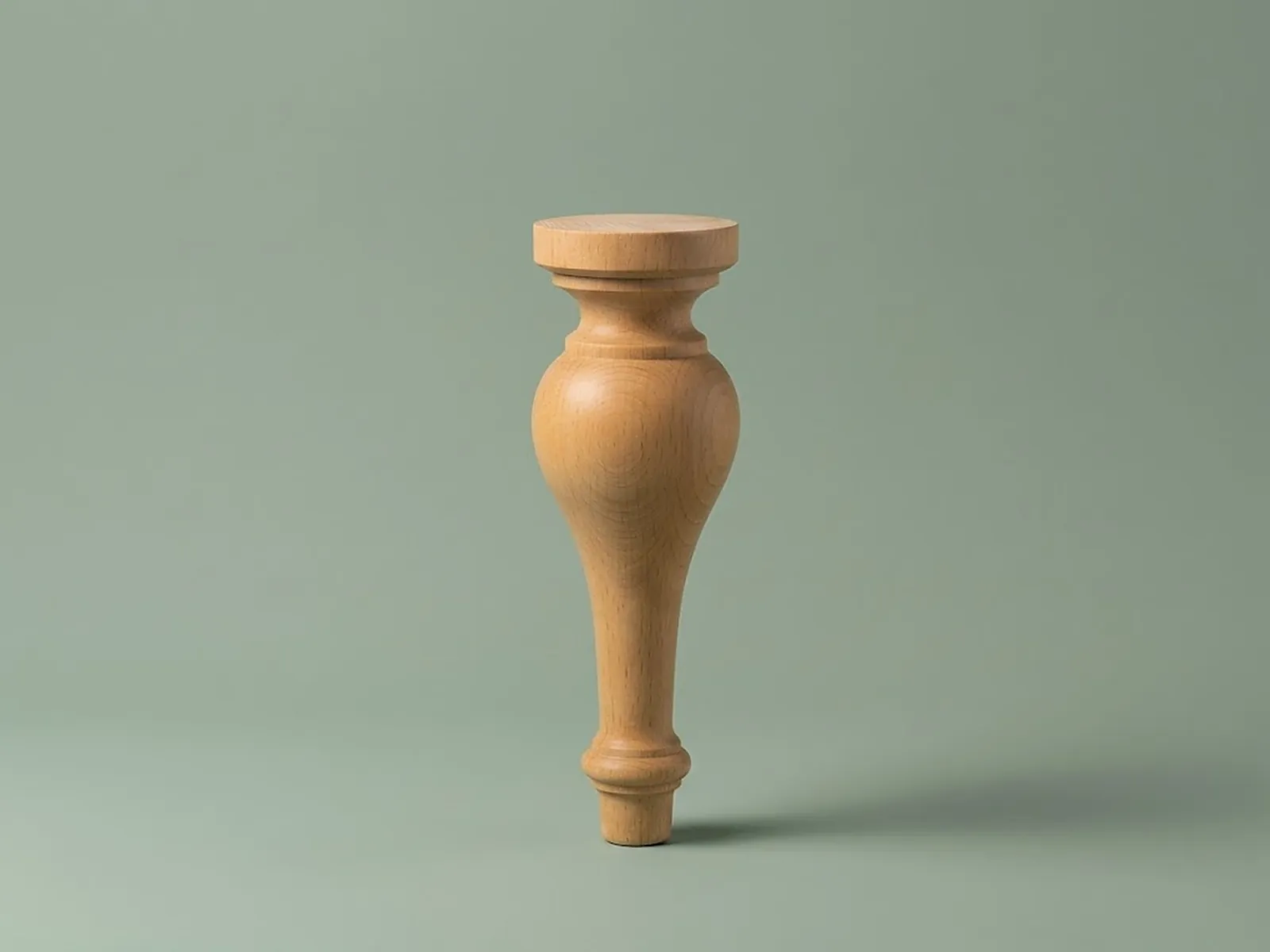 Ahşap mobilya ayağı Model 10 — ana görünüm