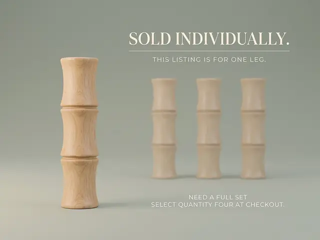 Ahşap mobilya ayağı Model 35 — adet satış