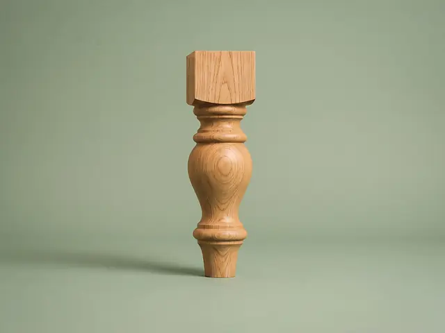 Ahşap mobilya ayağı Model 100