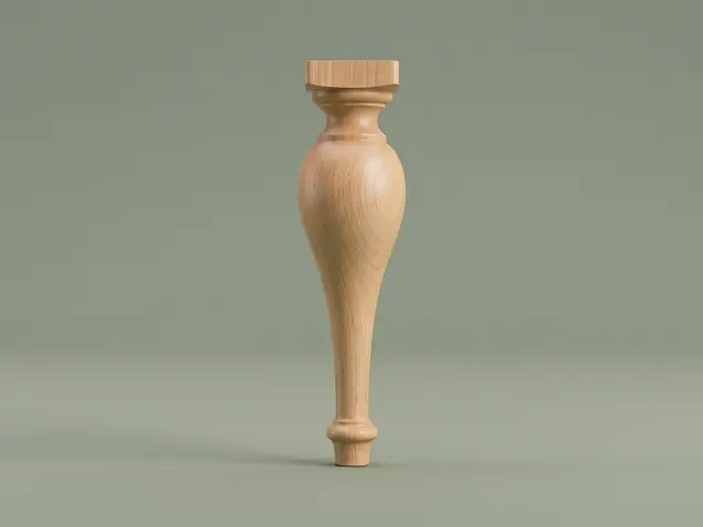 Ahşap mobilya ayağı Model 136