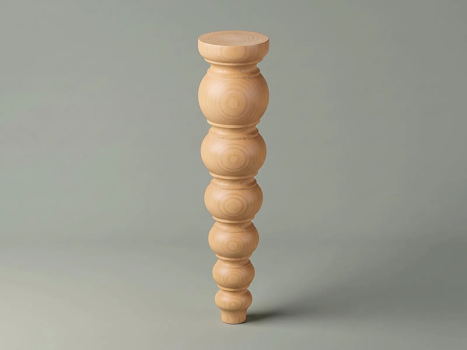 Ahşap mobilya ayağı Model 154 — ana görünüm