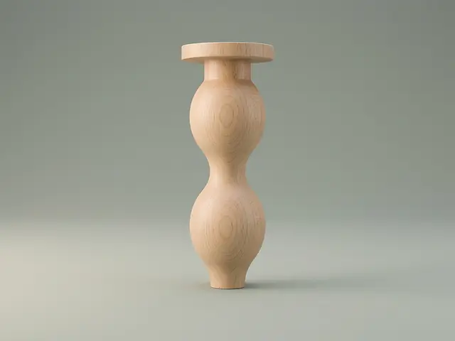 Ahşap mobilya ayağı Model 155