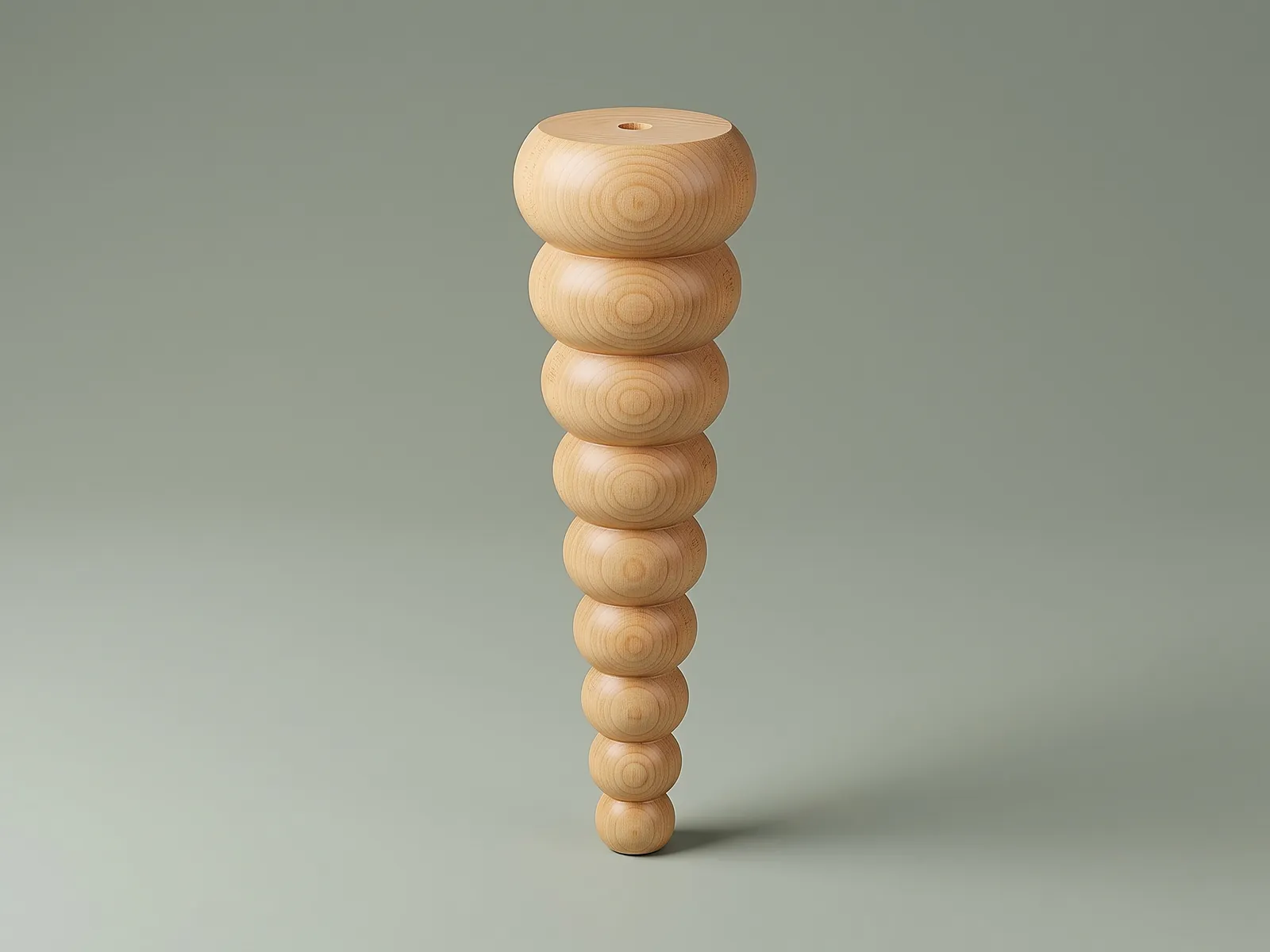 Ahşap mobilya ayağı Model 176 — ana görünüm