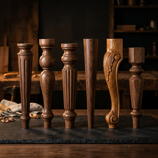Ahşap Mobilya Ayakları