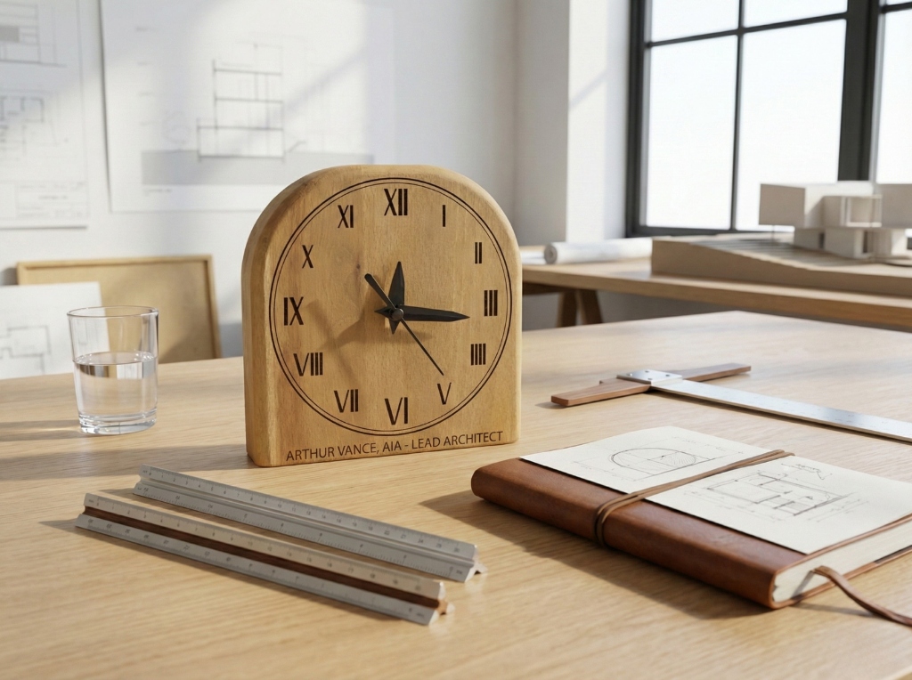 Masaüstü Saat - Mimar