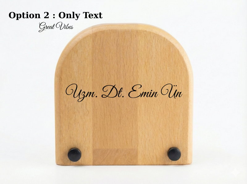 Lazer kazıma arka yüz