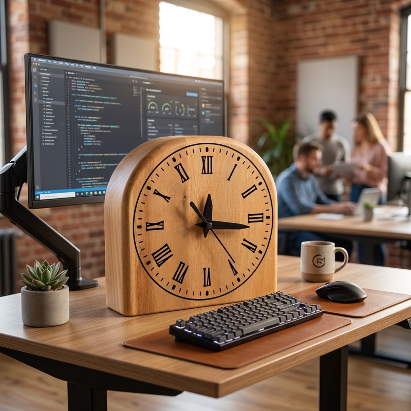 Çıra Serisi Masa Saati