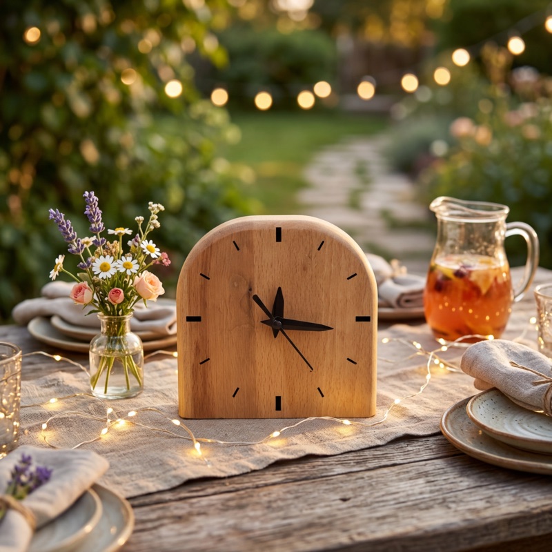 Fırtına Serisi Masa Saati