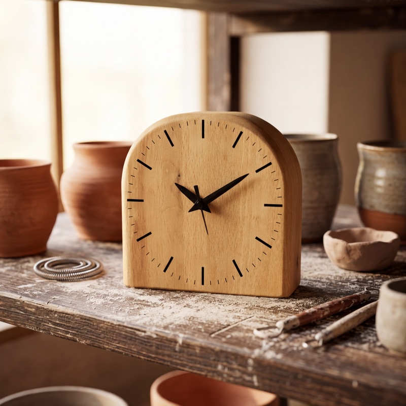 Karanfil Serisi Masa Saati