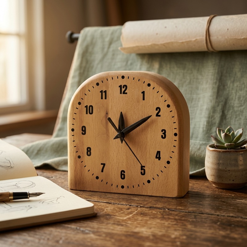 Kuzgun Serisi Masa Saati