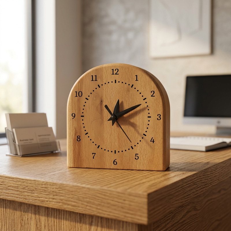 Menekşe Serisi Masa Saati