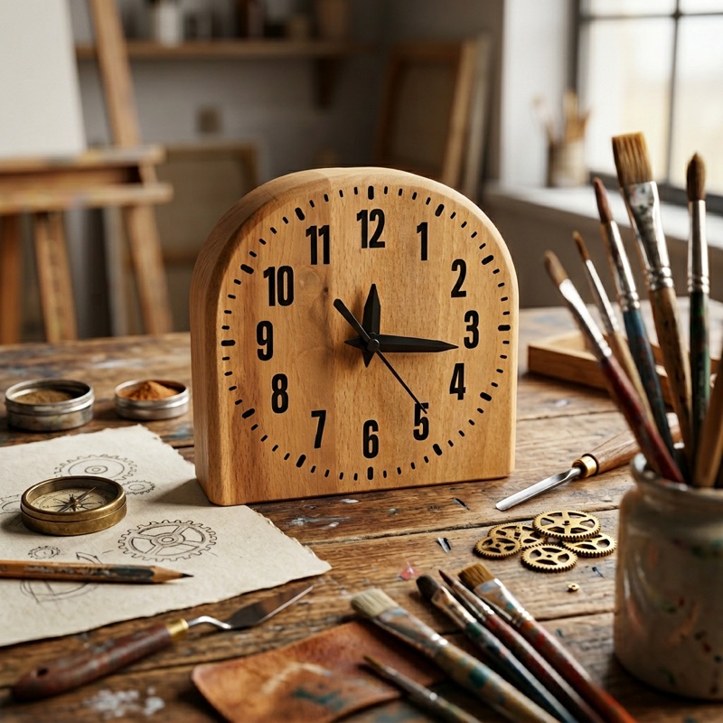 Mercan Serisi Masa Saati