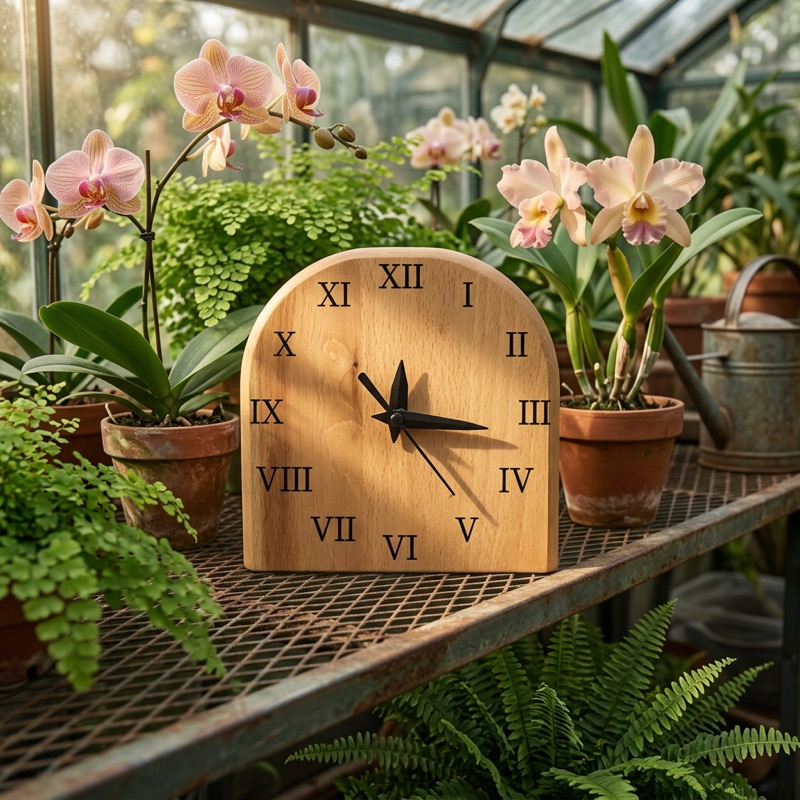 Nilüfer Serisi Masa Saati