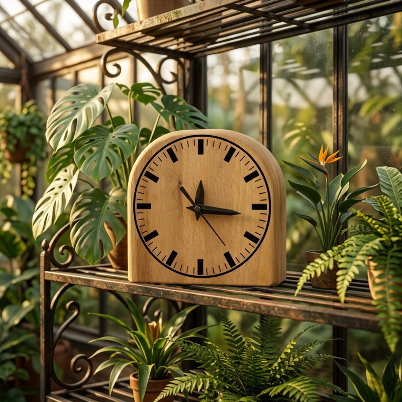 Vişne Serisi Masa Saati