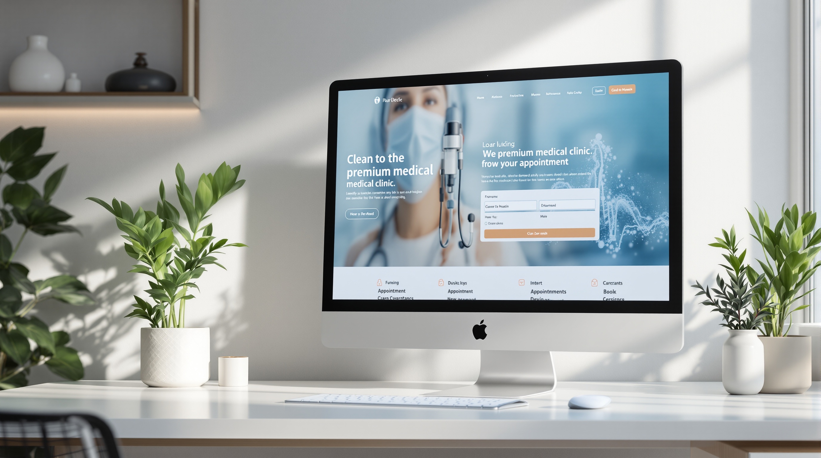 Profesyonel Klinik Web Sitesi